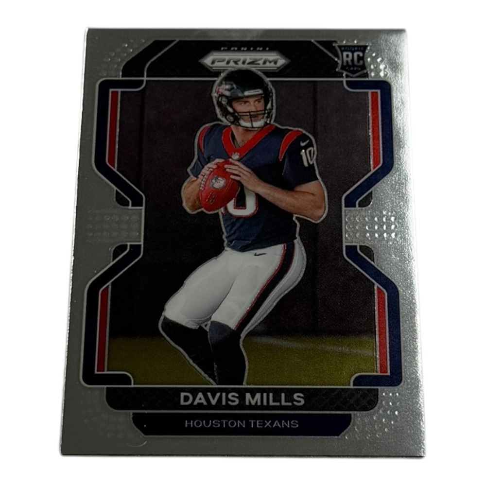 2021 Panini Prizm Davis Mills Houston Texans Rookie Card‎ No 352 RC Football